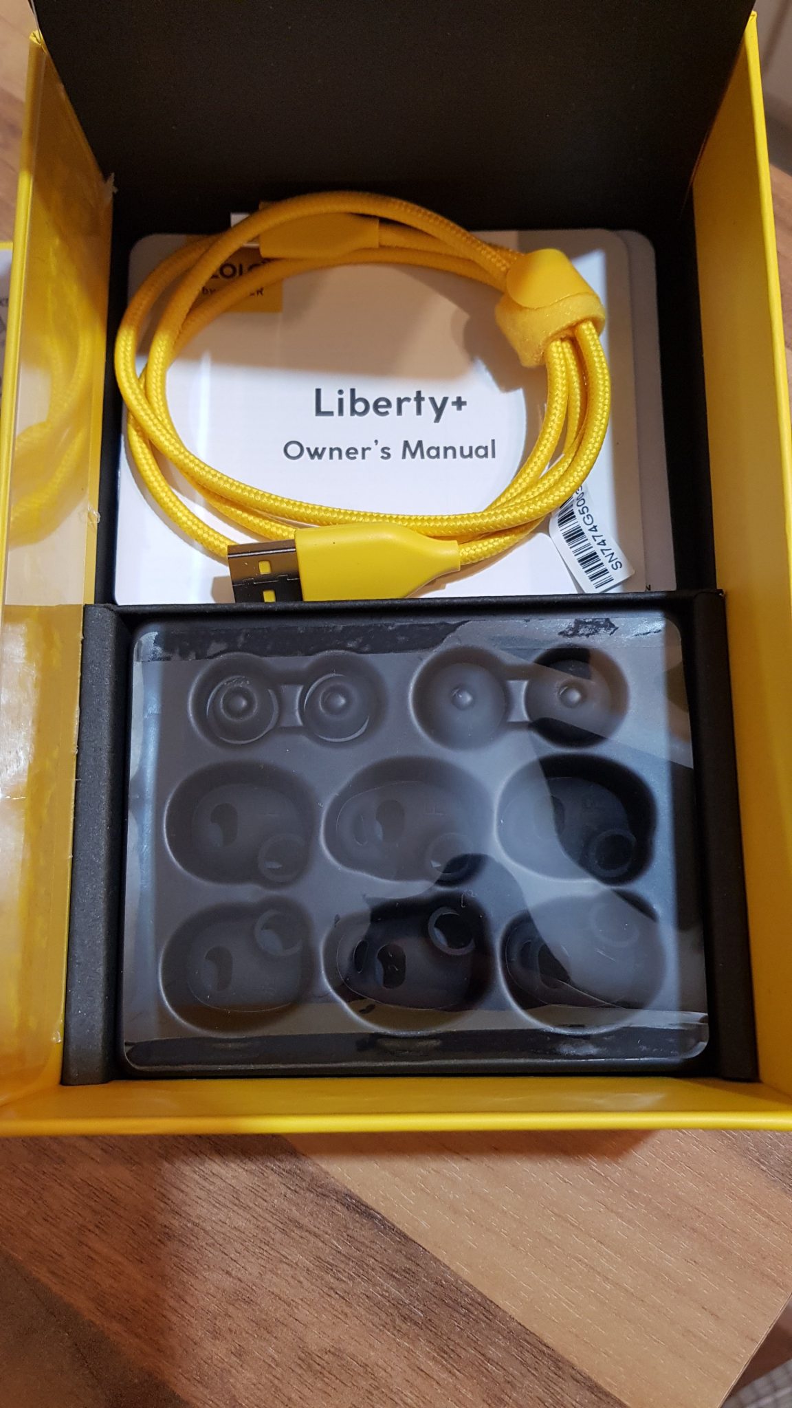Zolo Liberty+ Verpackung Innen