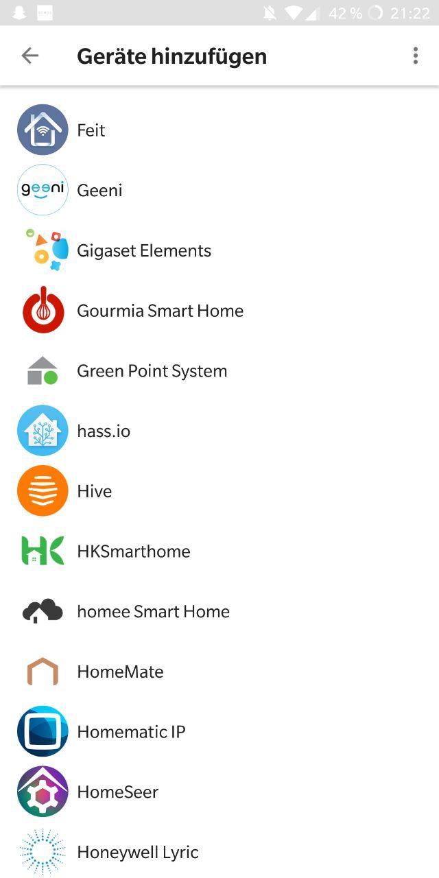 Google Assistant Smart Home hass.io