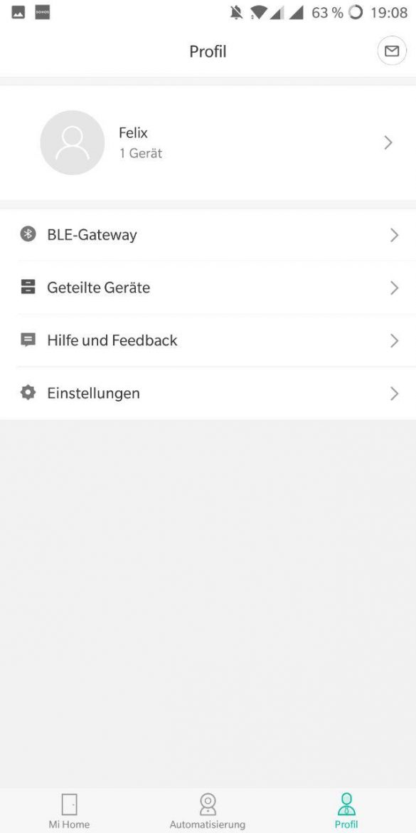 Mi Home App Deutsch 2