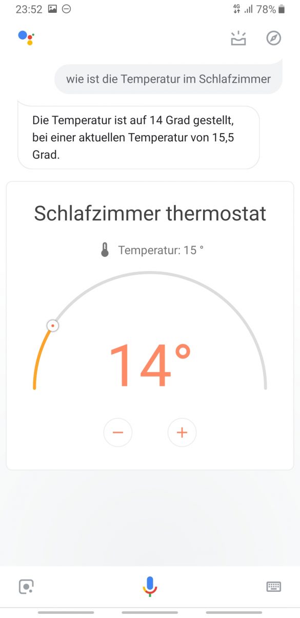 Schlafzimmer Temperatur